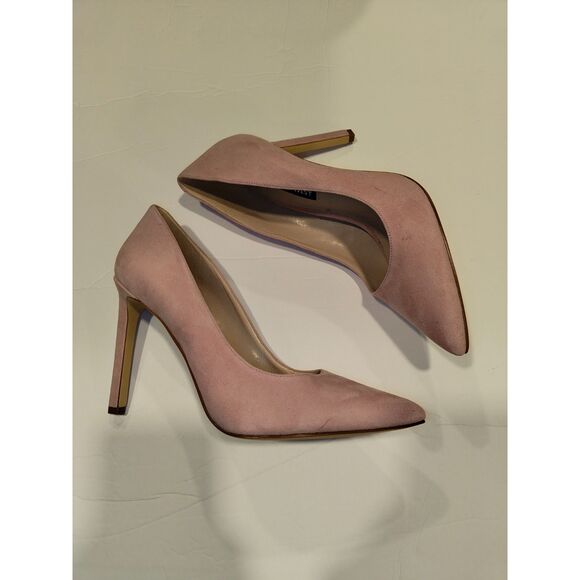 Women's Nine West Pink 4 Inch Pointed Heels 9M - Picture 3 of 5